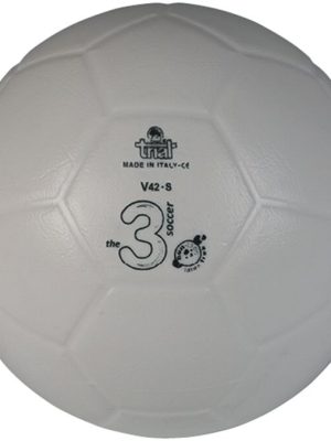 Tilraunafótbolti fyrir skóla, stærð 3, hvítur, Ø 18 cm, þyngd u.þ.b. 300 g