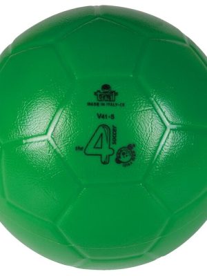 Tilraunafótbolti fyrir skóla, stærð 4, grænn, Ø 19,5 cm, þyngd u.þ.b. 360 g