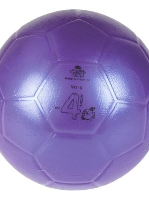 Tilraunafótbolti fyrir skóla, stærð 4, fjólublár, Ø 19,5 cm, þyngd u.þ.b. 360 g