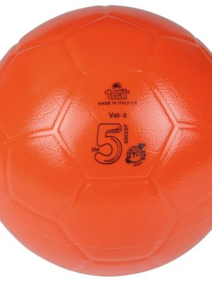 Tilraunafótbolti fyrir skóla, stærð 5, appelsínugulur, Ø 21,5 cm, þyngd u.þ.b. 420 g