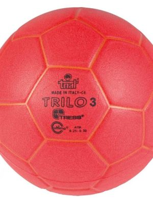 Trilo fótbolti stærð 3, rauður Ø 18 cm, þyngd u.þ.b. 250 g