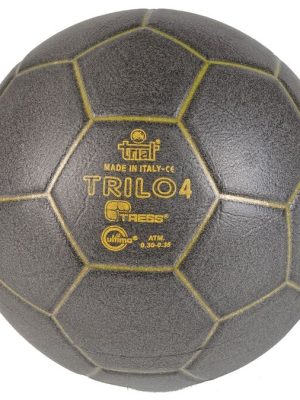 Trilo fótbolti stærð 4, svartur Ø 20 cm, þyngd u.þ.b. 300 g