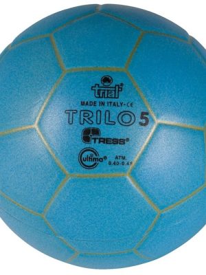 Trilo fótbolti stærð 5, ljósblár Ø 22 cm, þyngd u.þ.b. 400 g