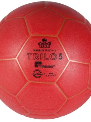 Trilo fótbolti stærð 5, rauður Ø 22 cm, þyngd u.þ.b. 400 g