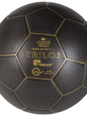 Trilo fótbolti stærð 5, svartur Ø 22 cm, þyngd u.þ.b. 400 g