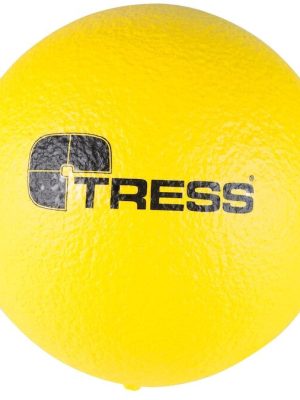 Froðukúluþvermál: 15 cm, neongult. Froðugæði: 30 kg/m3.