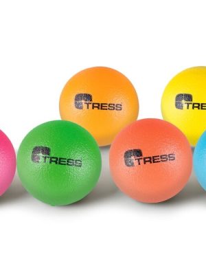 Froðukúlur 15 cm, 6 stk. í pakka, blandaðir litir, 6 kúlur í 6 mismunandi neonlitum.