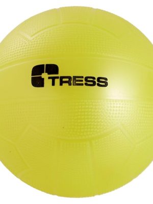 Plastfótbolti, gulur Ø 21 cm, þyngd 400 g