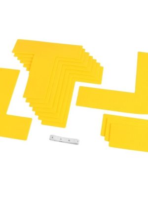 Dómsmerkingar Dómsmerkingar 8 x T-stykki + 4 x L-stykki