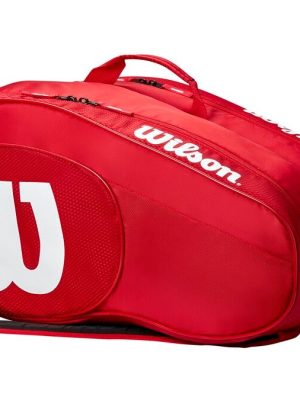 Wilson Team Padel tennistaska rauð Unisex