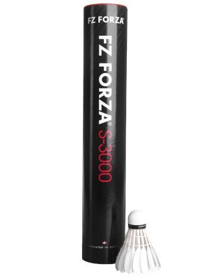 Badmintonboltar Forza S-3000 rör með 12 stk.