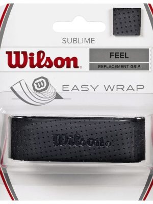 Wilson Tennis-Padel sublime grip, svart. Fyrsta flokks varagrip.