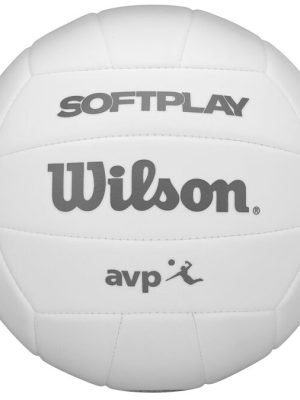 Blakbolti Wilson AVP Soft Play, hvítur Opinber stærð og þyngd