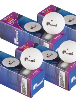 Borðtennisboltar 12 stk. Hvítir *