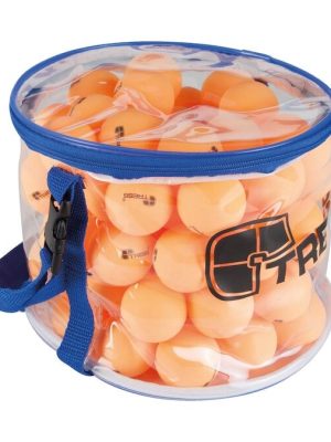 Borðtennisboltar 50 stk. Appelsínugular * Sellulóíðlausir boltar