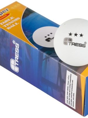 Borðtennisboltar 3 stk. Hvítir ***