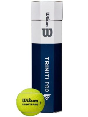 Tennisboltar Wilson Eco Triniti 4-pakkning túpa með 4 boltum
