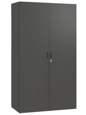 Kúluskápur með 3 hillum og plássi fyrir kúluvagn 210 x 120 x 60 cm