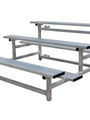 Færanleg standur, 3 raðir, 12 manns