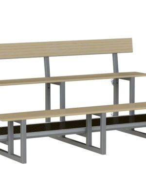 Frístandandi áhorfendapallur með hjólum