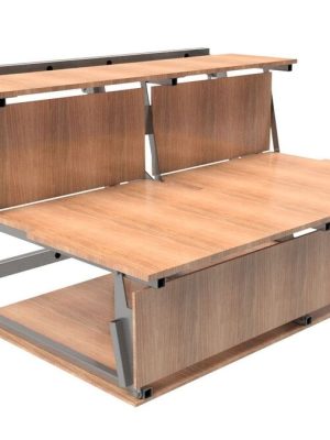 Samanbrjótanlegur standur, tvær raðir, 150 cm