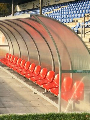 Leikmannaklefi Alfa 10 manns Breidd: 500 cm