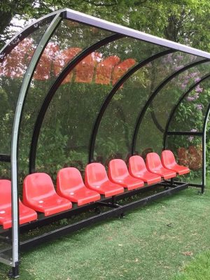 Leikmannaklefi Tær Alfa 10 manns Breidd: 500 cm