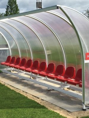 Leikmannaklefi Alfa 12 manns Breidd: 600 cm