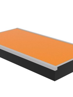 Handvirkt skautapúði 240 cm Lengd: 240 cm, Breidd: 120 cm, Hæð: 25 cm