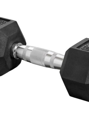 Handlóð sexhyrnd gúmmí 6 kg