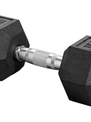 Handlóð sexhyrnd gúmmí 11 kg