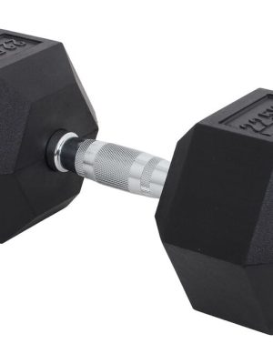 Handlóð sexhyrnd gúmmí 22,5 kg