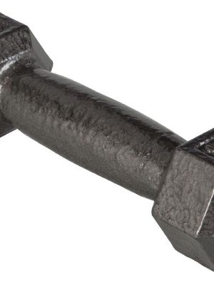 Handlóð úr sexhyrndu steypujárni, 1 kg. Grip: 9 cm.