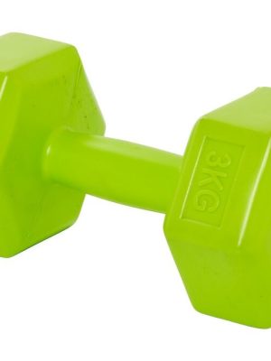 Handlóð sexhyrnd PVC 3 kg