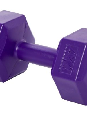 Handlóð sexhyrnd PVC 4 kg