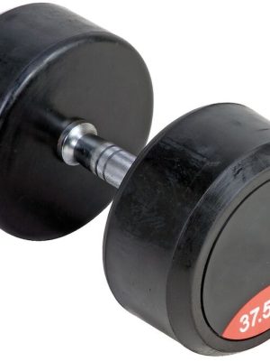 Handlóð Deluxe gúmmí 37,5 kg