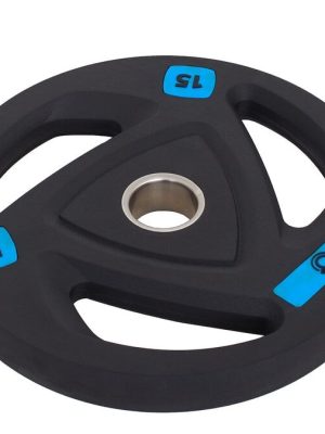 B-Strong gúmmíþyngdarplata 15 kg, Ø 50 mm