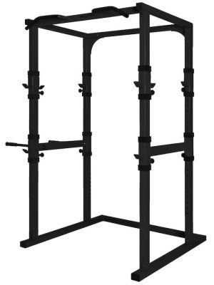 Líkamræktarkraftstöng með uppdráttarstöng