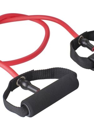 Exertube æfingaband, miðlungs 140 cm, rautt