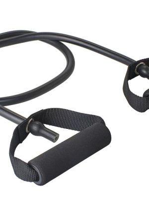 Exertube æfingaband, extra hart 140 cm, svart