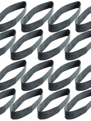 Teygjuband blátt, extra hart 20 stk. Breidd 30 mm