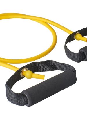 Exertube æfingaband TPE, X-light 140 cm, gult