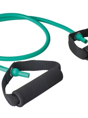 Exertube æfingaband TPE, létt 140 cm, grænt