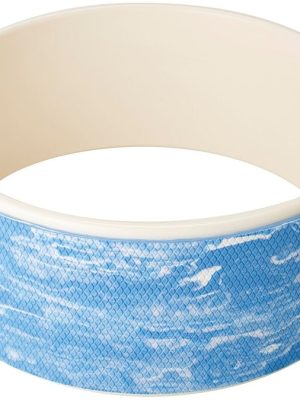 Litur jógahjóls: Hvítur / Blár