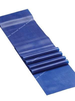TheraBand æfingaband 2,5 m, Blár fyrir ofan miðlungsstærð
