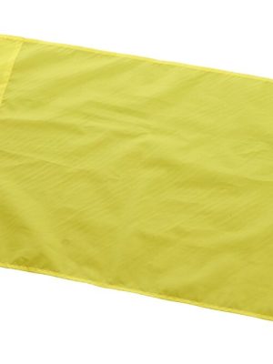 Hornfáni 60 x 40 cm, gulur. Fyrir 50 mm hornstólpa.