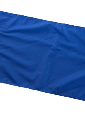 Hornfáni 60 x 40 cm, blár Fyrir 50 mm hornstólpa