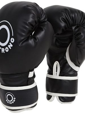 Hnefaleikahanskar B-Strong 10 OZ, svartir