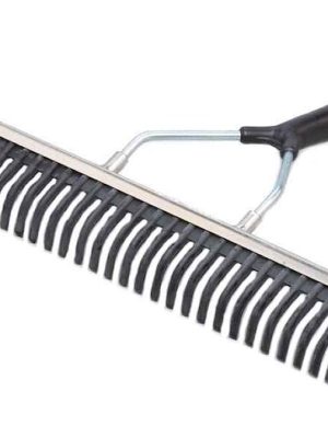 Gúmmíhrífa fyrir tennisvelli 50 cm án handfangs