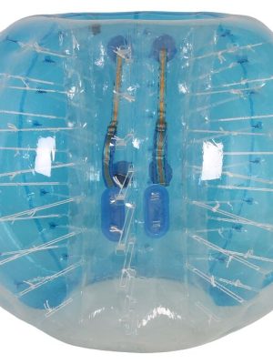 Bumperball 150 cm blár/glær